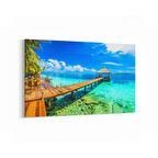 Olla 17897Y Yapı Görseli Yatay Kanvas Tablo (Ölçü: 90X60)