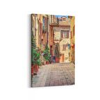 Olla 18461D Yapı Görseli Dikey Kanvas Tablo (Ölçü: 70X105)