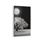 Olla 14475DD Doğa / Manzara Görseli Dikey Dar Kanvas Tablo (Ölçü: 30X60)