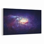 Olla 14782Y Gece Gökyüzü Görseli Yatay Kanvas Tablo (Ölçü: 70X50)