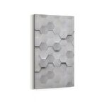 Olla 14940DD Geometrik Desen Görseli Dikey Dar Kanvas Tablo (Ölçü: 40X80)