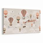 Olla 12753Y Çocuk Odası Görseli Yatay Kanvas Tablo (Ölçü: 90X60)