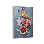 Olla 15188D Gıda Görseli Dikey Kanvas Tablo (Ölçü: 60X90)