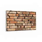 Olla 17388Y Taş / Tuğla Görseli Yatay Kanvas Tablo (Ölçü: 150X100)