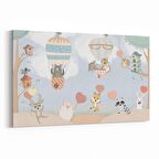 Olla 12760Y Çocuk Odası Görseli Yatay Kanvas Tablo (Ölçü: 120X80)