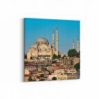 Olla 18015K4 Yapı Görseli Kare 4'lü Kanvas Tablo (Ölçü: 145X145)