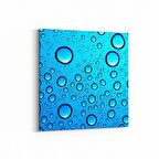 Olla 17280K Su / Damla Görseli Kare Kanvas Tablo (Ölçü: 25X25)