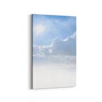 Olla 15460D Gökyüzü Bulut Görseli  Dikey Kanvas Tablo (Ölçü: 60X90)