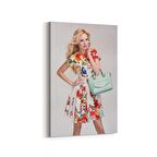 Olla 16910D Model / Manken Görseli Dikey Kanvas Tablo (Ölçü: 60X90)