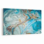 Olla 16735Y Mermer Desen Görsel Yatay Kanvas Tablo (Ölçü: 90X60)