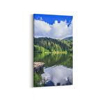 Olla 14384DD Doğa / Manzara Görseli Dikey Dar Kanvas Tablo (Ölçü: 60X120)