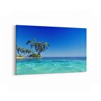 Olla 16504Y Kumsal / Sahil Görseli Yatay Kanvas Tablo (Ölçü: 45X30)
