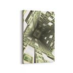 Olla 10216D Abstract Girdap Görsel Dikey Kanvas Tablo (Ölçü: 80X120)