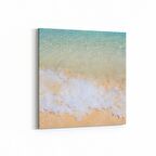 Olla 16434K Kumsal / Sahil Görseli Kare Kanvas Tablo (Ölçü: 30X30)