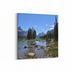 Olla 14489K Doğa / Manzara Görseli Kare Kanvas Tablo (Ölçü: 60X60)