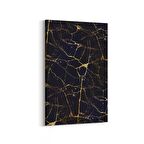 Olla 16667D Mermer Desen Görsel Dikey Kanvas Tablo (Ölçü: 60X90)