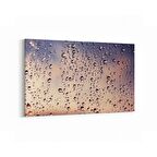 Olla 17230Y Su / Damla Görseli Yatay Kanvas Tablo (Ölçü: 45X30)