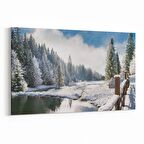 Olla 14445Y Doğa / Manzara Görseli Yatay Kanvas Tablo (Ölçü: 70X50)