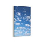 Olla 15819DD Gökyüzü Bulut Görseli  Dikey Dar Kanvas Tablo (Ölçü: 30X60)