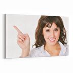 Olla 17029Y Model / Manken Görseli Yatay Kanvas Tablo (Ölçü: 120X80)