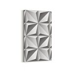 Olla 14909DD Geometrik Desen Görseli Dikey Dar Kanvas Tablo (Ölçü: 60X120)