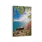 Olla 14349D Doğa / Manzara Görseli Dikey Kanvas Tablo (Ölçü: 70X105)