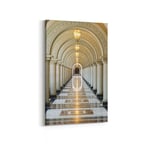 Olla 18807D Yapı Görseli Dikey Kanvas Tablo (Ölçü: 20X30)