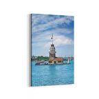 Olla 18824D Yapı Görseli Dikey Kanvas Tablo (Ölçü: 100X150)