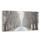 Olla 14403YD Doğa / Manzara Görseli Yatay Dar Kanvas Tablo (Ölçü: 60X30)