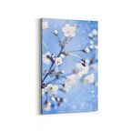 Olla 10471D Ağaç Görseli Dikey Kanvas Tablo (Ölçü: 70X105)