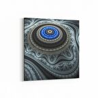 Olla 10420K Abstract Görsel Kare Kanvas Tablo (Ölçü: 30X30)