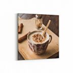 Olla 15229K Gıda Görseli Kare Kanvas Tablo (Ölçü: 25X25)
