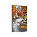 Olla 13769DD Doğa / Manzara Görseli Dikey Dar Kanvas Tablo (Ölçü: 30X60)