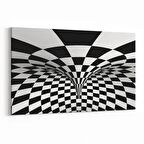 Olla 10231Y Abstract Girdap Görsel Yatay Kanvas Tablo (Ölçü: 70X50)