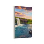 Olla 14080DD Doğa / Manzara Görseli Dikey Dar Kanvas Tablo (Ölçü: 40X80)