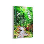 Olla 13573D Doğa / Manzara Görseli Dikey Kanvas Tablo (Ölçü: 60X90)