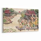 Olla 16246Y Heykel / Sanat Görseli Yatay Kanvas Tablo (Ölçü: 45X30)