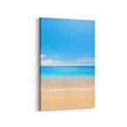 Olla 16441D Kumsal / Sahil Görseli Dikey Kanvas Tablo (Ölçü: 20X30)