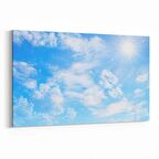 Olla 15555Y Gökyüzü Bulut Görseli  Yatay Kanvas Tablo (Ölçü: 150X100)