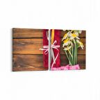 Olla 15194K2Y Gıda Görseli Kare 2'li Yatay Kanvas Tablo (Ölçü: 65X30)