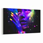 Olla 16923Y Model / Manken Görseli Yatay Kanvas Tablo (Ölçü: 45X30)