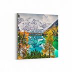 Olla 14458K Doğa / Manzara Görseli Kare Kanvas Tablo (Ölçü: 60X60)