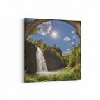 Olla 14175K Doğa / Manzara Görseli Kare Kanvas Tablo (Ölçü: 60X60)
