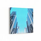 Olla 18854K Yapı Görseli Kare Kanvas Tablo (Ölçü: 25X25)