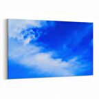 Olla 15615Y Gökyüzü Bulut Görseli  Yatay Kanvas Tablo (Ölçü: 120X80)