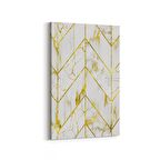 Olla 16671D Mermer Desen Görsel Dikey Kanvas Tablo (Ölçü: 60X90)