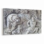 Olla 16257Y Heykel / Sanat Görseli Yatay Kanvas Tablo (Ölçü: 45X30)