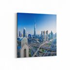 Olla 18772K Yapı Görseli Kare Kanvas Tablo (Ölçü: 60X60)