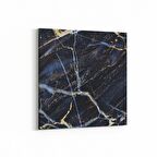Olla 16713K Mermer Desen Görsel Kare Kanvas Tablo (Ölçü: 25X25)