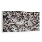 Olla 16285YD Heykel / Sanat Görseli Yatay Dar Kanvas Tablo (Ölçü: 80X40)